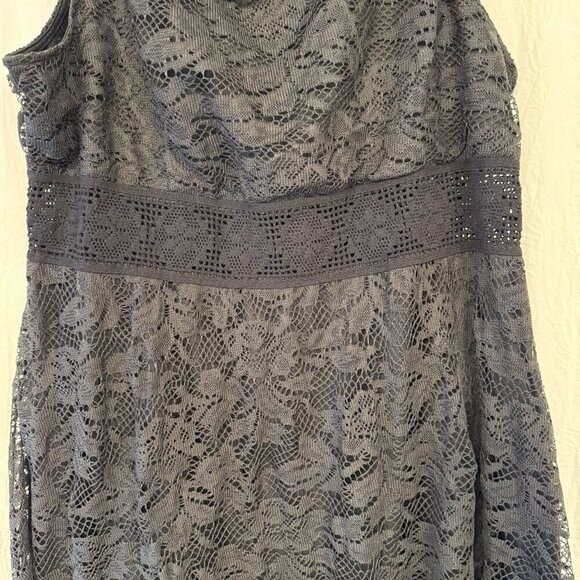 AMERICAN RAG Plus Size Black Lace Fit & Flare Dress, NWT Size 3X - Picture 9 of 13